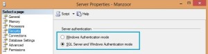 SQL Server Authentication Modes