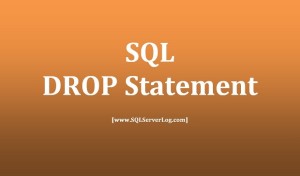 SQL DROP Statement