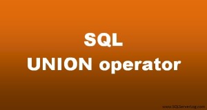 SQL UNION Operator