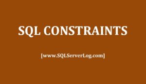 SQL Constraints